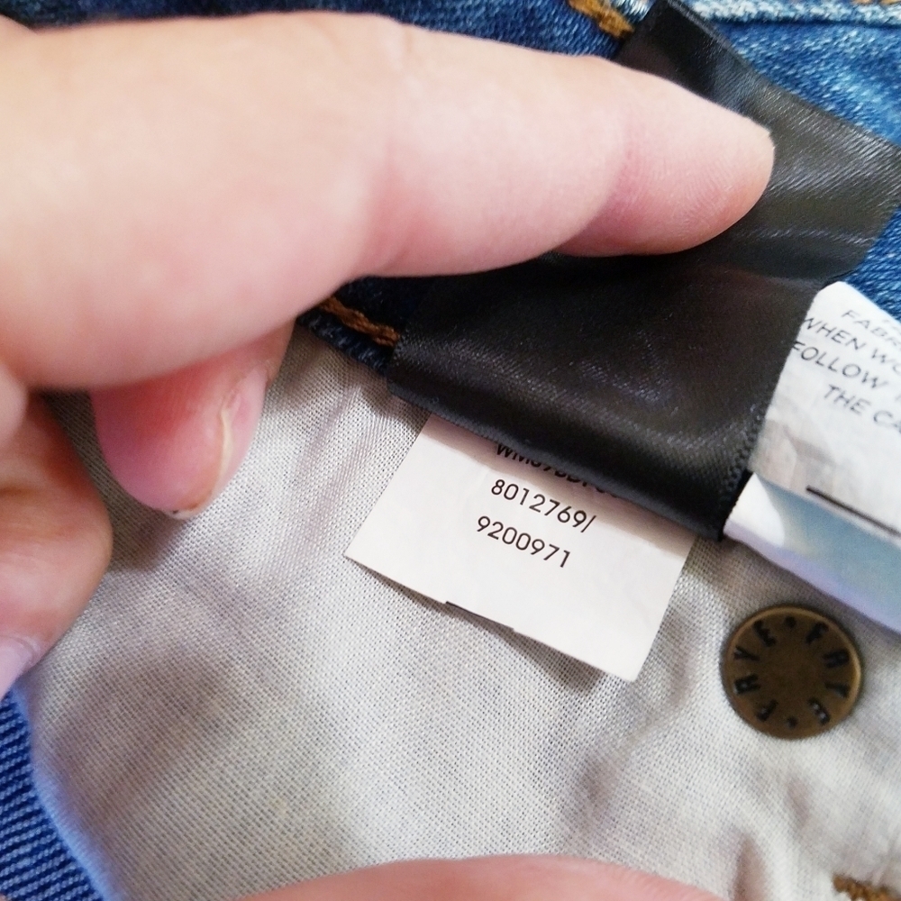 Frye | Mid Blue Relaxed Skinny Jeans 30 - Picture 7 of 10